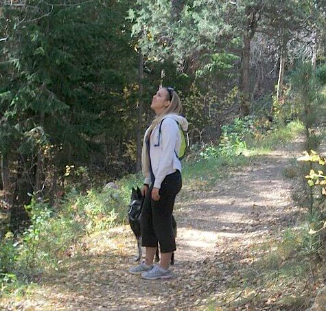 Britt Hiking